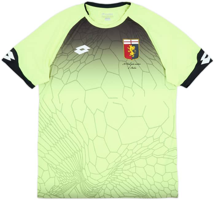2017-18 Genoa Lotto GK S/S Shirt #12 - 8/10 - (L)