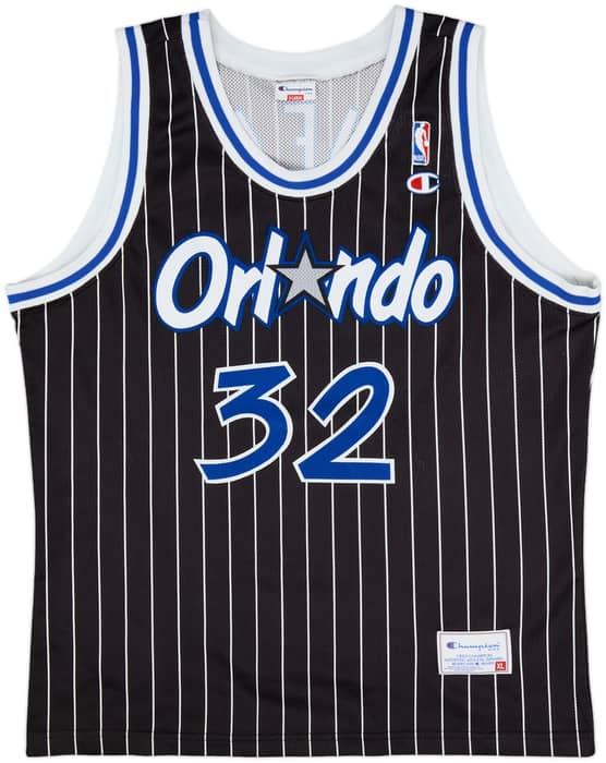1992-96 Orlando Magic O'Neal #32 Champion Away Jersey - 6/10 - (XL)