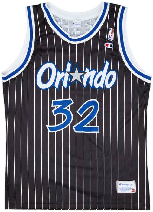 1992-96 Orlando Magic O'Neal #32 Champion Away Jersey - 9/10 - (XL)