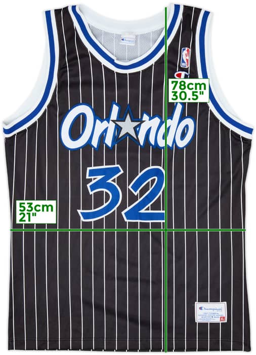 1992-96 Orlando Magic O'Neal #32 Champion Away Jersey - 9/10 - (XL)