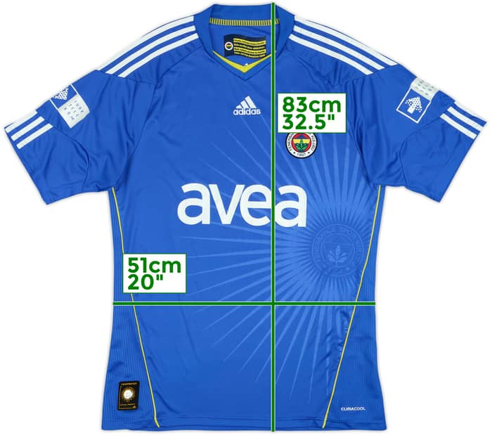 2010-11 Fenerbahce Third Shirt - 8/10 - (L)