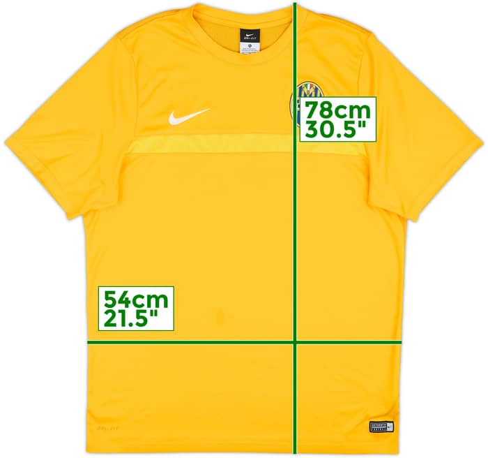 2017-18 Hellas Verona Nike Training Shirt - 8/10 - (XL)