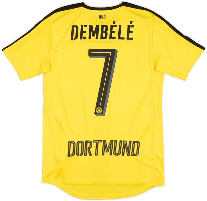 2016-17 Borussia Dortmund Home Shirt Dembele #7 - 10/10 - (S)