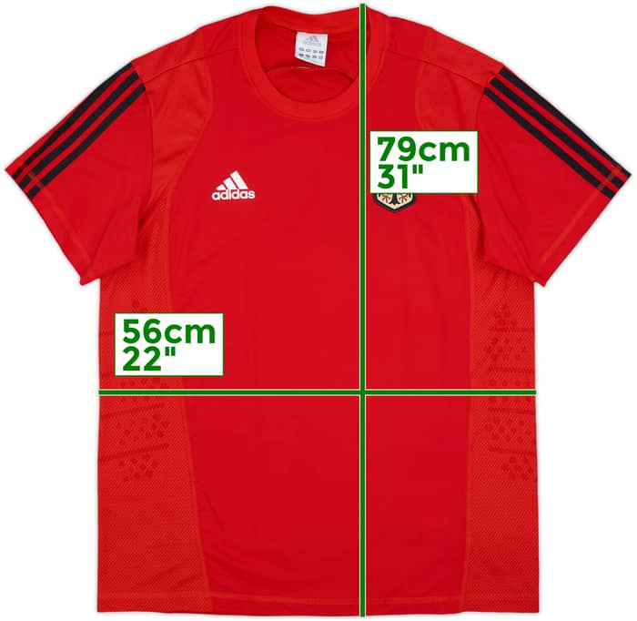 2010 Germany Winter Olympics adidas Training Shirt - 10/10 - (L/XL)