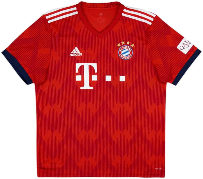 2018-19 Bayern Munich Home Shirt Ribery #7 - 9/10 - (L)