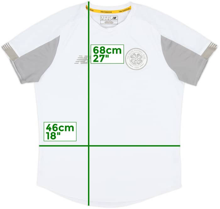 2019-20 Celtic New Balance Training Shirt - 9/10 - (M)