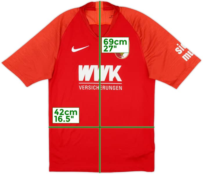 2019-20 Augsburg Away Shirt - 8/10 - (S)