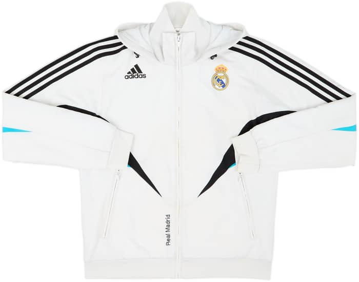 2008-09 Real Madrid adidas Hooded Track Jacket - 5/10 - (S)