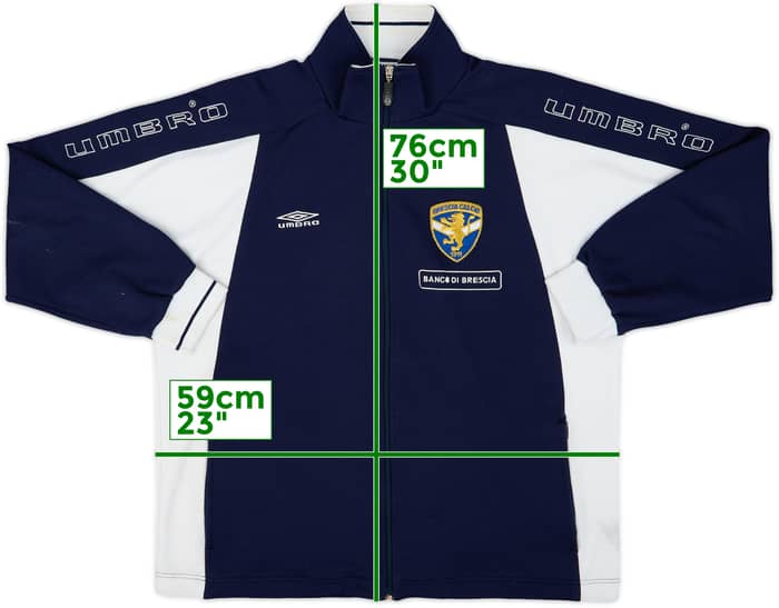 2002-03 Brescia Umbro Track Jacket - 5/10 - (M)