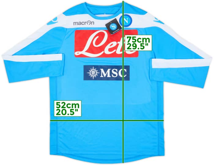 2012-13 Napoli Macron Training L/S Shirt (M)