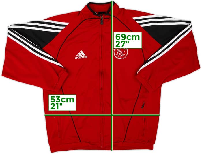 2006-07 Ajax adidas Track Jacket - 9/10 - (XL.Boys)