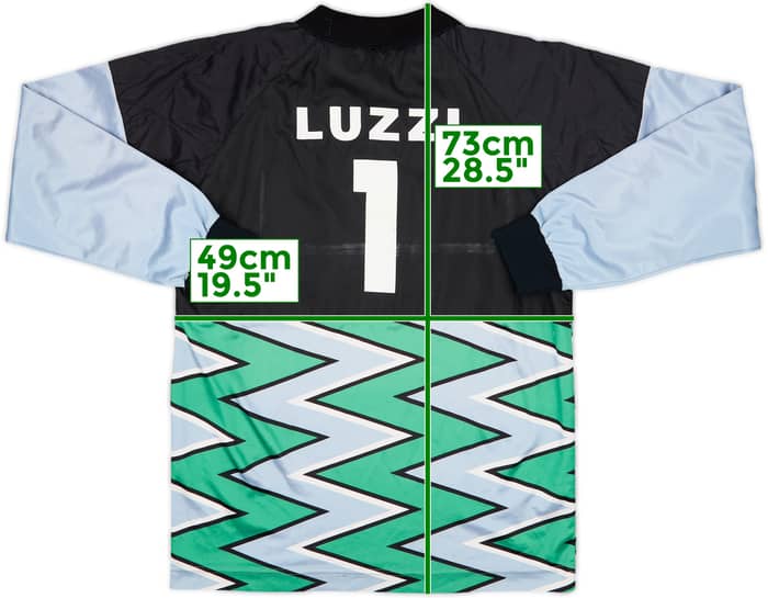 1992-93 Ternana GK Shirt Luzzi #1 - 4/10 - (M)