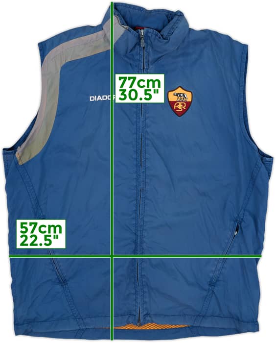 2004-05 Roma Diadora Gilet - 6/10 - (L)