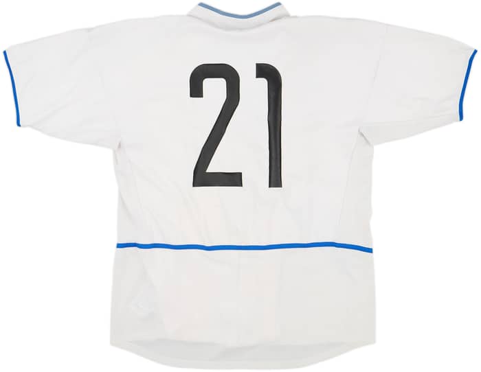 2002-03 Inter Milan Player Issue Away Shirt #21 - 4/10 - (L)
