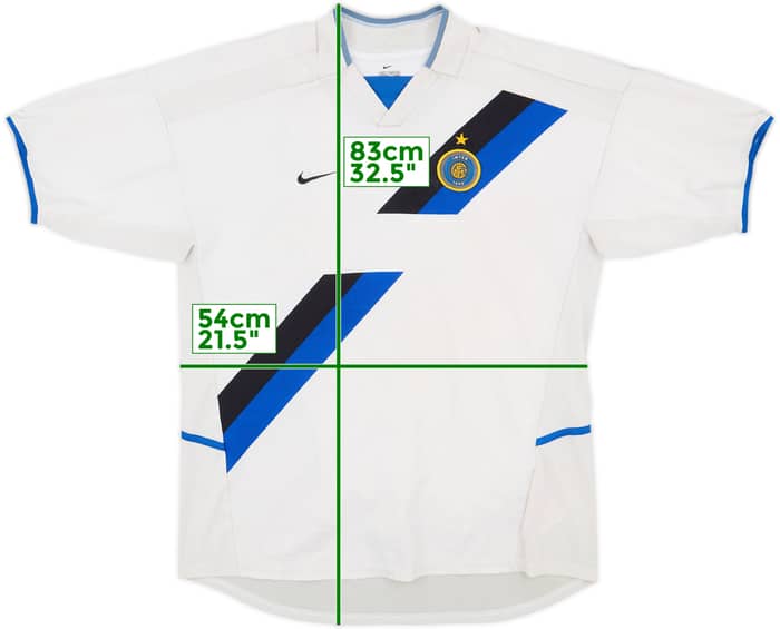 2002-03 Inter Milan Player Issue Away Shirt #21 - 4/10 - (L)