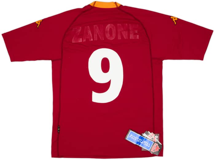 2000-01 Roma Home Shirt #9 (XL)