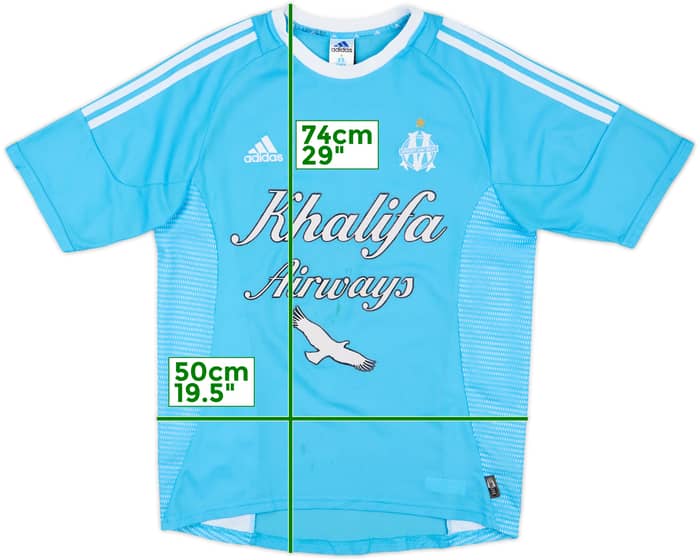 2002-03 Olympique Marseille Away Shirt #9 - 5/10 - (S)