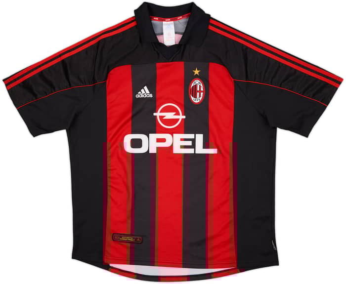 2000-02 AC Milan Home Shirt Schewtschenko #7 - 4/10 - (XXL)