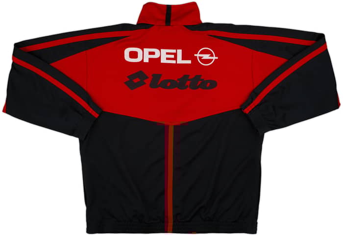 1996-97 AC Milan Lotto 1/4 Zip Track Jacket - 7/10 - (XL)