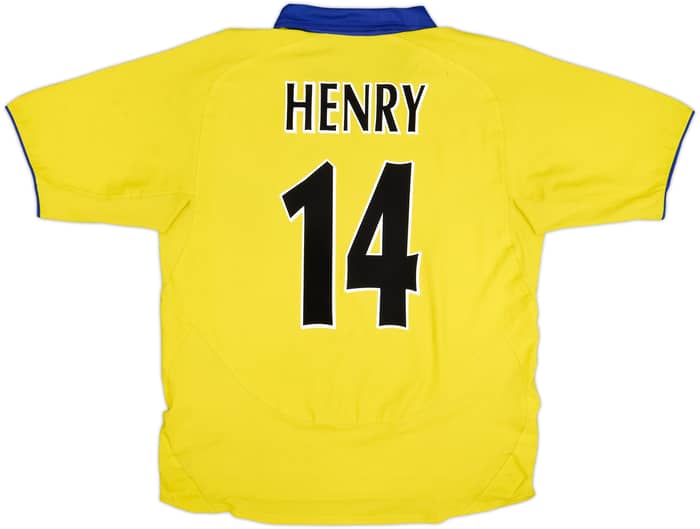 2003-05 Arsenal Away Shirt Henry #14 - 6/10 - (L)