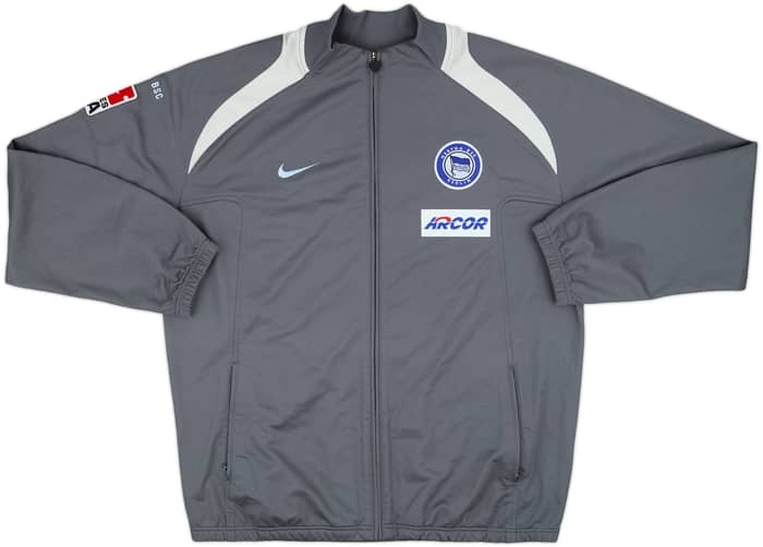 2005-06 Hertha Berlin Player Issue Nike Track Jacket - 8/10 - (XL)