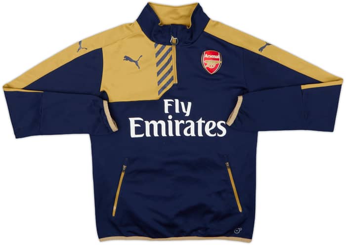 2015-16 Arsenal Puma 1/4 Zip Drill Top - 6/10 - (M)