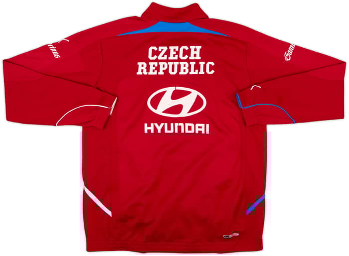 2010-11 Czech Republic Puma Player Issue 1/4 Zip Track Jacket - 5/10 - (M)