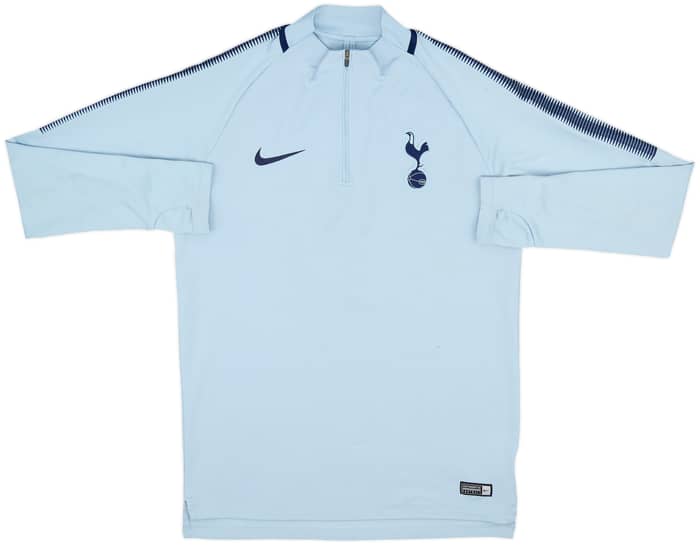 2018-19 Tottenham Nike 1/4 Zip Sweat Top - 8/10 - (M)