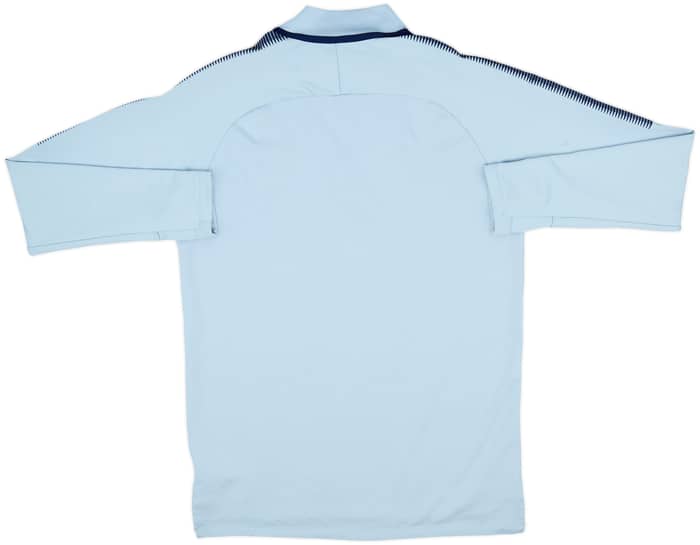 2018-19 Tottenham Nike 1/4 Zip Sweat Top - 8/10 - (M)