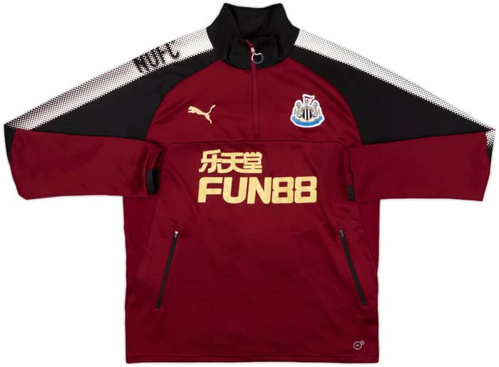2017-18 Newcastle Puma 1/4 Zip Track Jacket - 8/10 - (L)