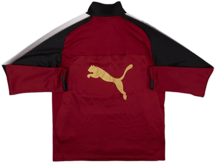 2017-18 Newcastle Puma 1/4 Zip Track Jacket - 8/10 - (L)