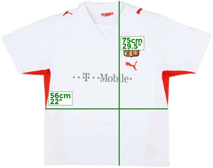 2008-09 Czech Republic Away Shirt - 7/10 - (XL)