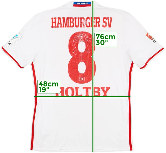 2016-17 Hamburg Home Shirt Holtby #8 - 4/10 - (M)