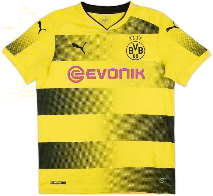 2017-18 Borussia Dortmund Home Shirt Moritz #11 - 5/10 - (XL.Boys)