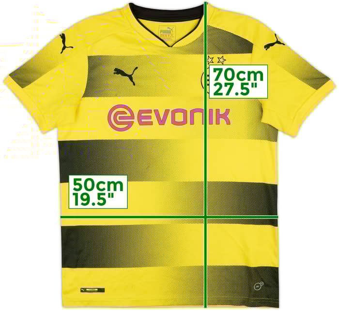 2017-18 Borussia Dortmund Home Shirt Moritz #11 - 5/10 - (XL.Boys)
