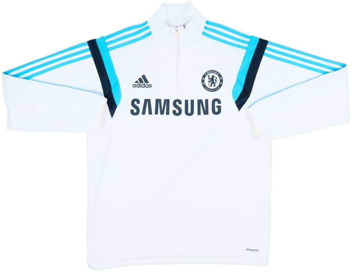 2014-15 Chelsea adidas 1/4 Zip Drill Top - 6/10 - (L)