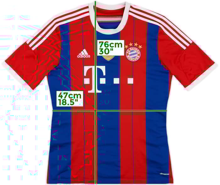 2014-15 Bayern Munich Home Shirt - 4/10 - (M)