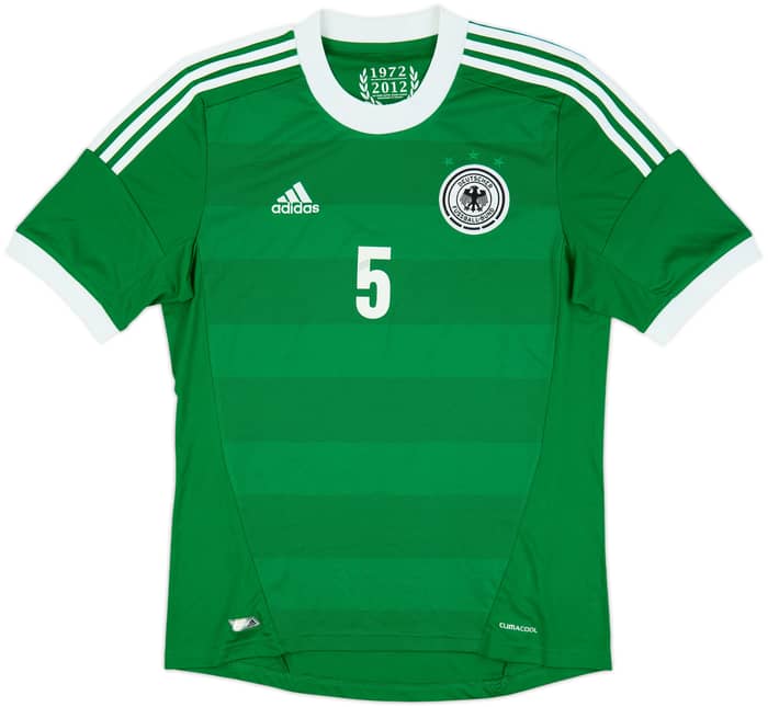 2012-13 Germany Away Shirt Hummels #5 - 8/10 - (M)