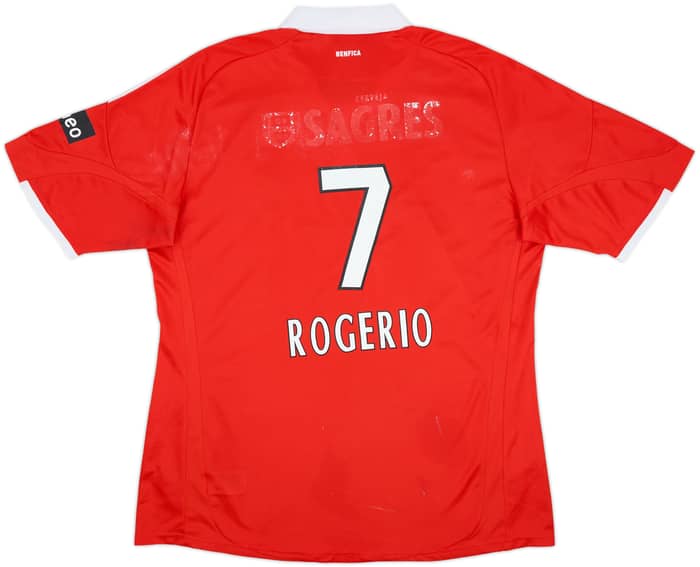 2009-10 Benfica Home Shirt Rogerio #7 - 4/10 - (XL)