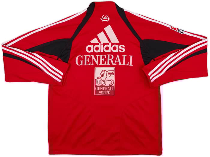 2004-05 Unterhaching adidas 1/4 Zip Sweat Top - 8/10 - (XXL)