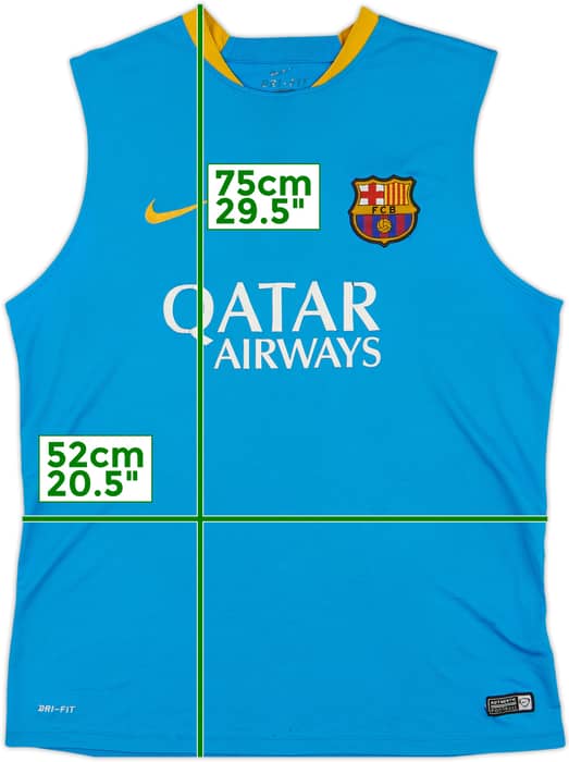 2015-16 Barcelona Nike Training Vest - 4/10 - (XL)