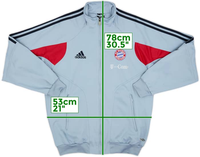 2004-05 Bayern Munich Player Issue adidas Track Jacket - 6/10 - (M)