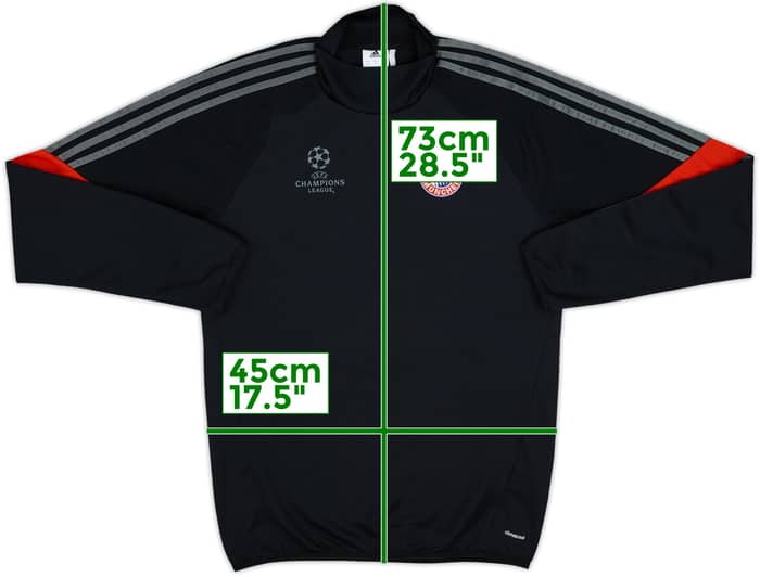 2014-15 Bayern Munich adidas CL Sweat Top - 9/10 - (S)