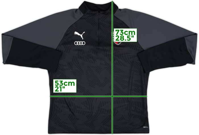 2019-20 FC Ingolstadt Puma 1/4 Zip Drill Top - 7/10 - (L)