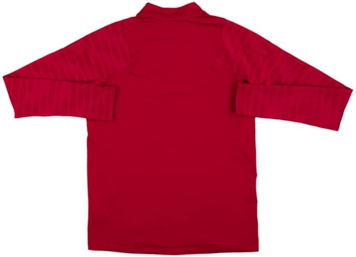 2021-22 Barcelona Nike 1/4 Zip Drill Top - 7/10 - (XL.Boys)