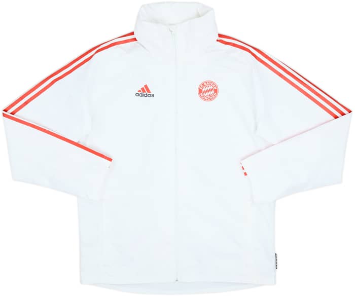 2022-23 Bayern Munich adidas Hooded Padded Bench Coat - 6/10 - (M)