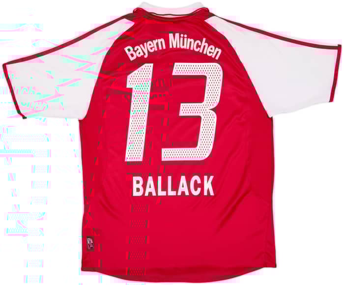 2003-04 Bayern Munich Home Shirt Ballack #13 - 7/10 - (XL.Boys)