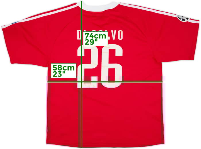 2000-01 Bayern Munich CL Home Shirt Di Salvo #26 - 6/10 - (XL)