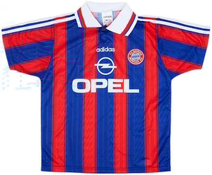 1995-97 Bayern Munich Home Shirt - 10/10 - (M.Boys)