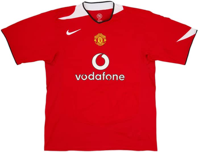 2004-06 Manchester United Home Shirt Ronaldo #7 - 8/10 - (XL)